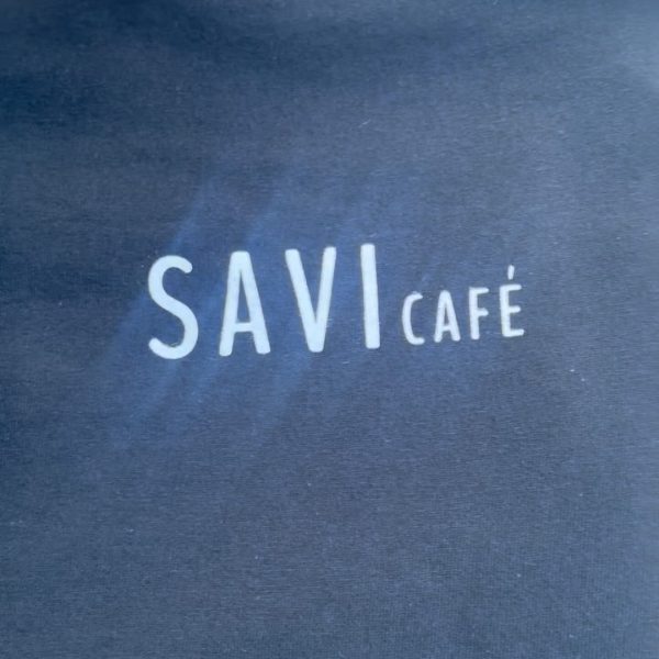 Screen print for Savi Café